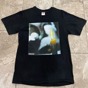 Supreme Men’s Candle T-Shirt 'Black'‎ sz small